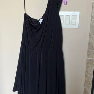 Black Jessica Simpson one shoulder dress, brand new with tags
